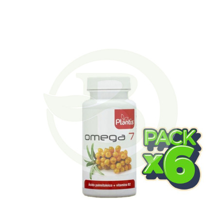 Pack 6x Omega 7 60 Cápsulas Plantis