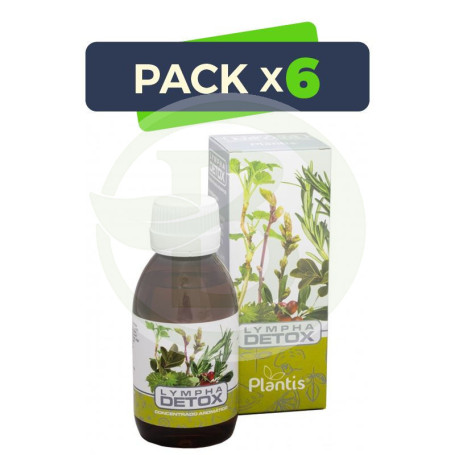 Pack 6x Lympha Detox 150Ml. Plantis