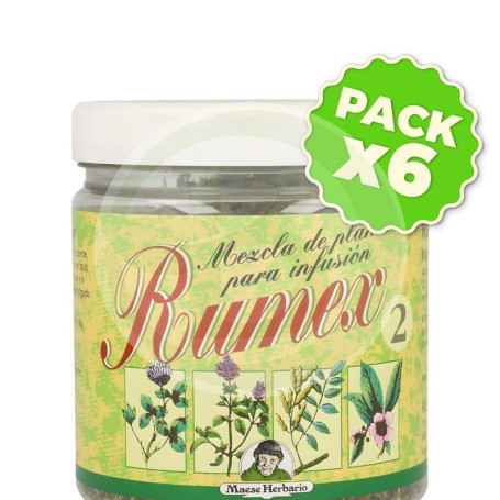 Pack 6x Rumex 2 Digestivo 80G Maese Herbario
