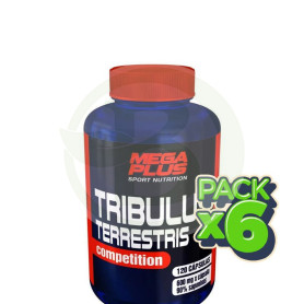 Pack 6x Tribulus Competition 120 Cápsulas Megaplus