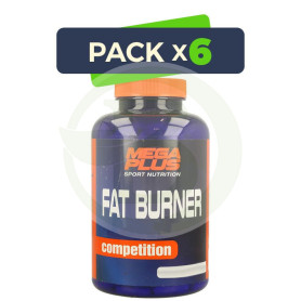 Pack 6x Fat Burner Competititon 90 Comprimidos Megaplus