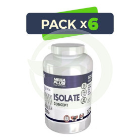 Pack 6x Isolate Concept Cookie 2Kg. Megaplus