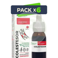 Pack 6x Composor 26 Colestesor 50Ml Soria Natural