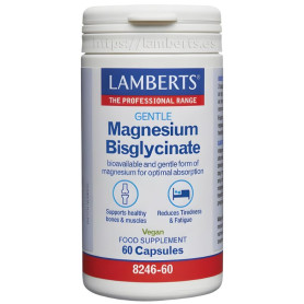 Gentle Magnesium Bisglycinate 60 Capsule Lamberts