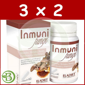 Pack 3x2 Inmuni Fungi 60 Cápsulas Eladiet
