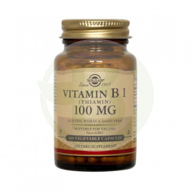Vitamina B1 100Mg. 100 Capsule Solgar