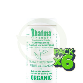 Pack 6x Micronizado Talquera 125G Rhatma