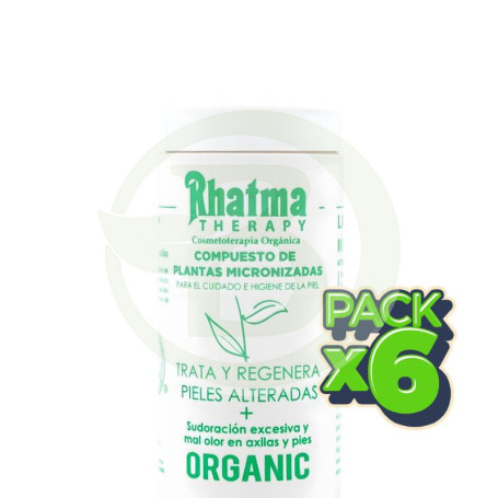 Pack 6x Micronizado Talquera 125G Rhatma