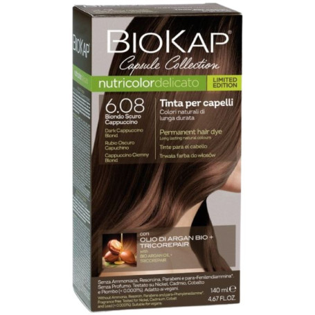 Delicato 6.08 Biondo Scuro Cappuccino Ed. Limitata 140Ml Biokap