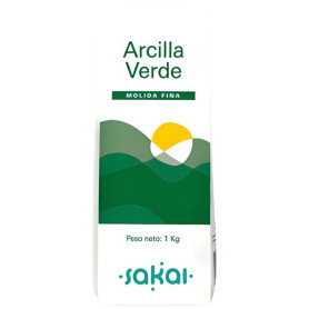 Argilla Verde Fine 1Kg Sakai
