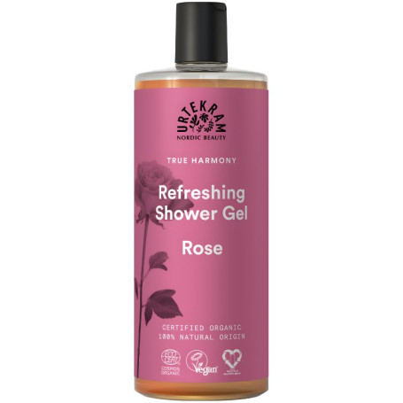 Gel Doccia Rinfrescante alle Rose 500Ml Urtekram
