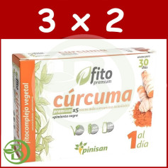 Pack 3x2 Curcuma 30 Capsule Pinisan