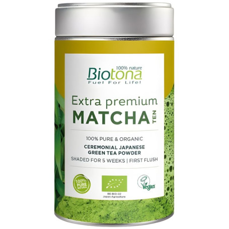 Tè Extra Premium Matcha in Polvere 70G Biotona
