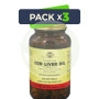Pack 3x Aceite de Hígado de Bacalao 250 Cápsulas Solgar