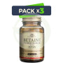 Pack 3x Betaína Clorhidrato con Pepsina 100 Cápsulas Solgar