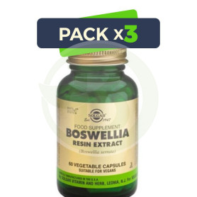 Pack 3x Boswellia 60 Cápsulas Solgar