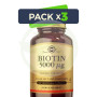 Pack 3x Biotina 5000Mcg 100 Cápsulas Solgar