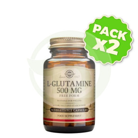 Pack 2x L-Gutamina 50 cápsulas Solgar