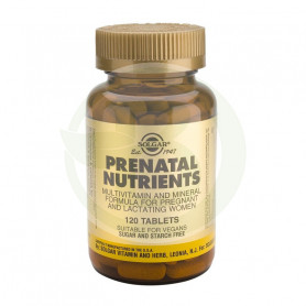 Nutrientes Prenatales 120 Tavolette Solgar