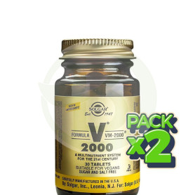 Pack 2x Formula Vm-2000 30Tabletas Solgar