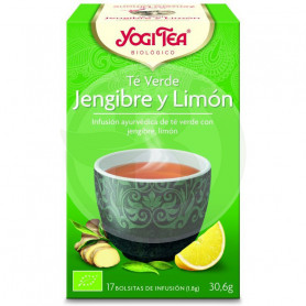 Yogi Tea Zenzero, Tè Verde e Limone