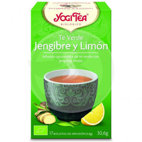 Yogi Tea Zenzero, Tè Verde e Limone