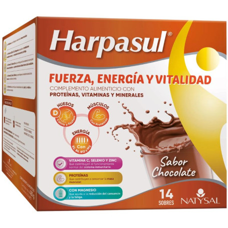 Frullato Forza Energia e Vitalità Cioccolato 14 Bustine Natysal