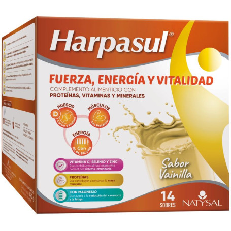 Frullato Forza Energia e Vitalità Vaniglia 14 Bustine Natysal