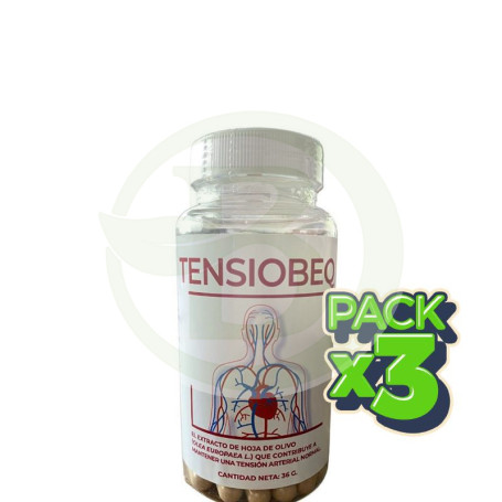 Pack 3x Tensiobeq 60 Capsulas Bequisa