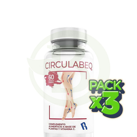 Pack 3x Circulabeq 60 Cápsulas Bequisa