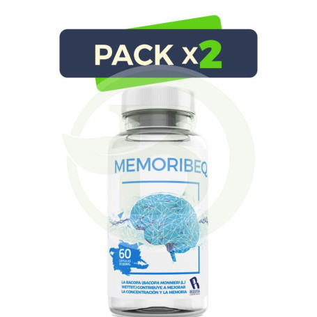 Pack 2x Memoribeq 60 Cápsulas Bequisa
