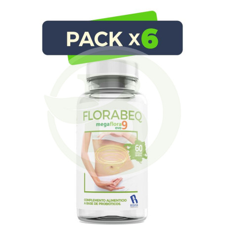 Pack 6x Florabeq 60 Cápsulas Bequisa
