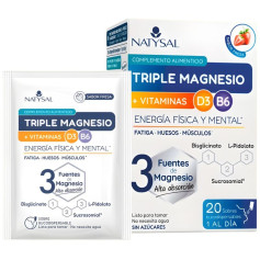 Triple Magnesio 20 Bustine Natysal