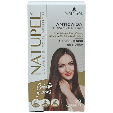 Natupel Anticaduta, Forza e Vitalità 32 Capsule Natysal