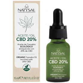 Olio di Cannabis Biologico con 20% di CBD 15Ml Natysal