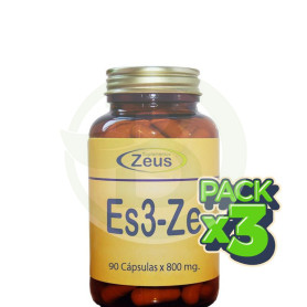 Pack 3x Estres-Ze 90 Cápsulas Zeus