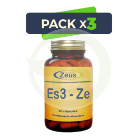 Pack 3x Es-3-Ze 30 Cápsulas Zeus