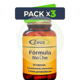 Pack 3x Formula Noche 30 Cápsulas Zeus