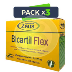 Pack 3x Bicartil Flex 30 Capsule Zeus