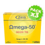 Pack 3x Omega-50 30/20 Tg 30 Cápsulas Zeus
