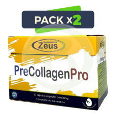 Pack 2x Precollagen-Pro 60 Cápsulas Vegetales Zeus