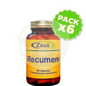 Pack 6x Recumem 90 Cápsulas Zeus