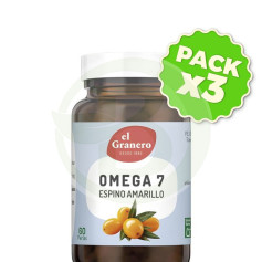 Pack 3x Omega 7 Olivello Spinoso 60 Perle Granero