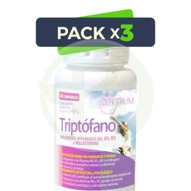 Pack 3x Zentrum Triptófano 60 Comprimidos Ynsadiet