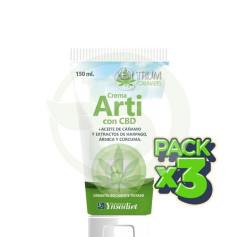 Pack 3x Zentrum Arti-Cbd Crema 150Ml Ynsadiet