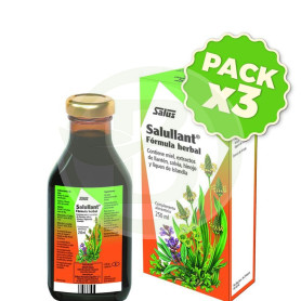 Pack 3x Salullant Jarabe 250Ml. Salus