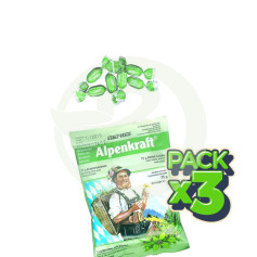 Pack 3x Caramelle Alpenkraft 75Gr. Salus