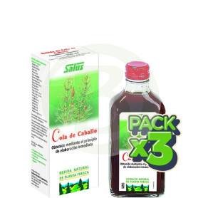 Pack 3x Jugo de Cola de Caballo 200Ml. Salus