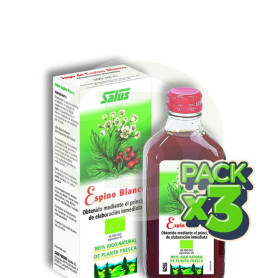 Pack 3x Jugo De Espino Blanco 200Ml. Salus
