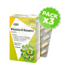 Pack 3x Vitamina B Komplex 30 Cápsulas Salus